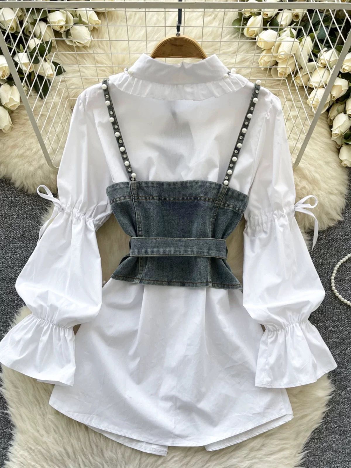 Sonia shirt dress set  SS149 image