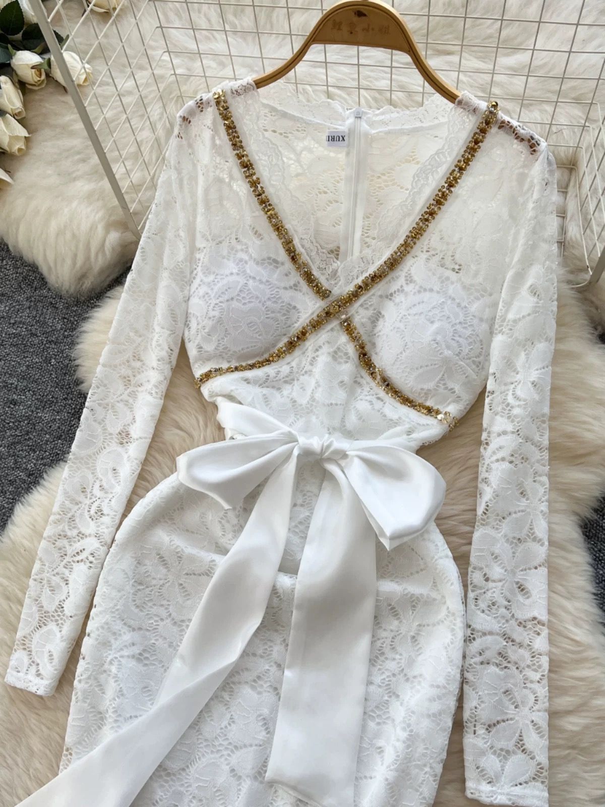 Best day ahead lace dress FBC450 image