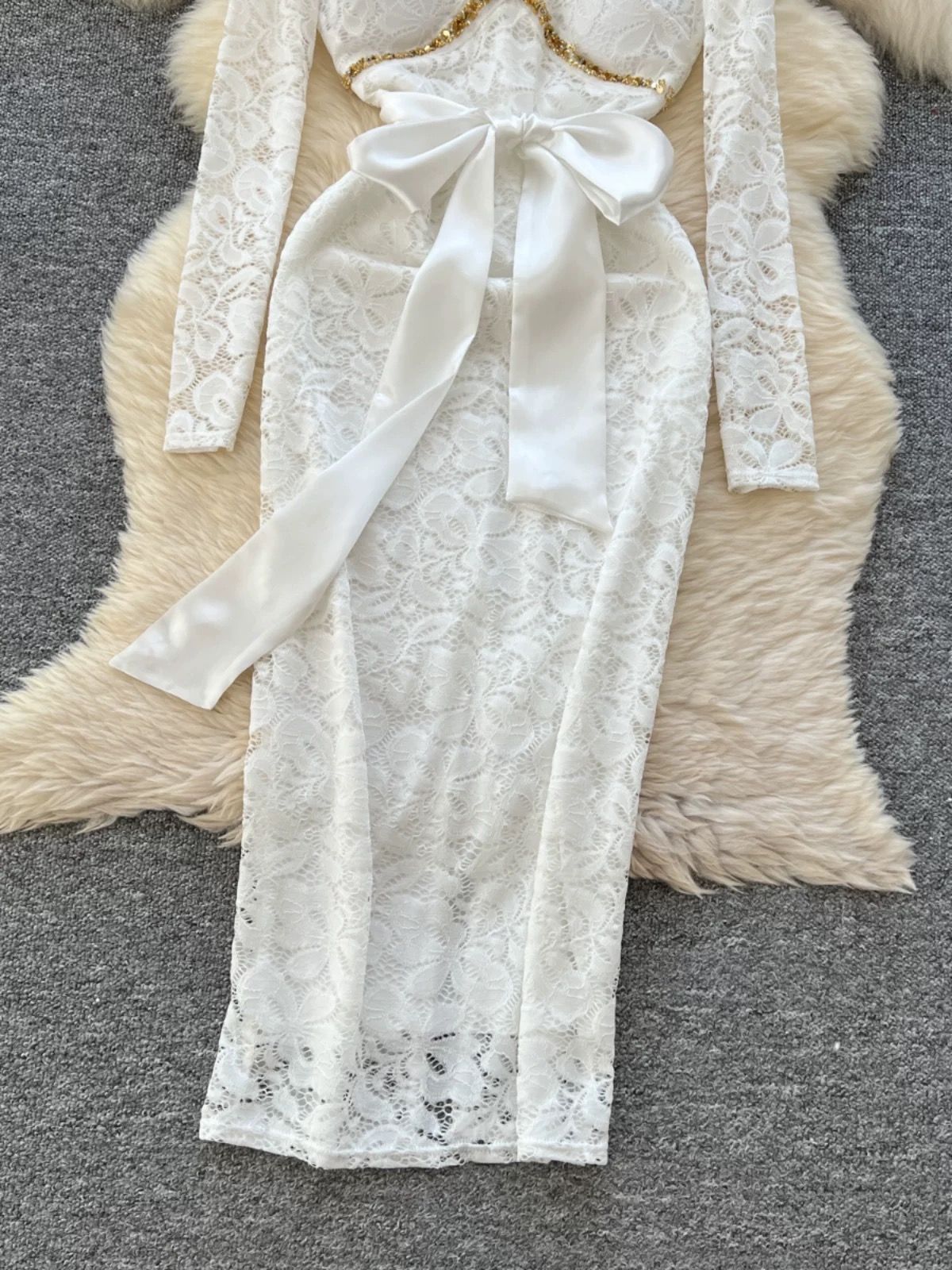 Best day ahead lace dress FBC450 image