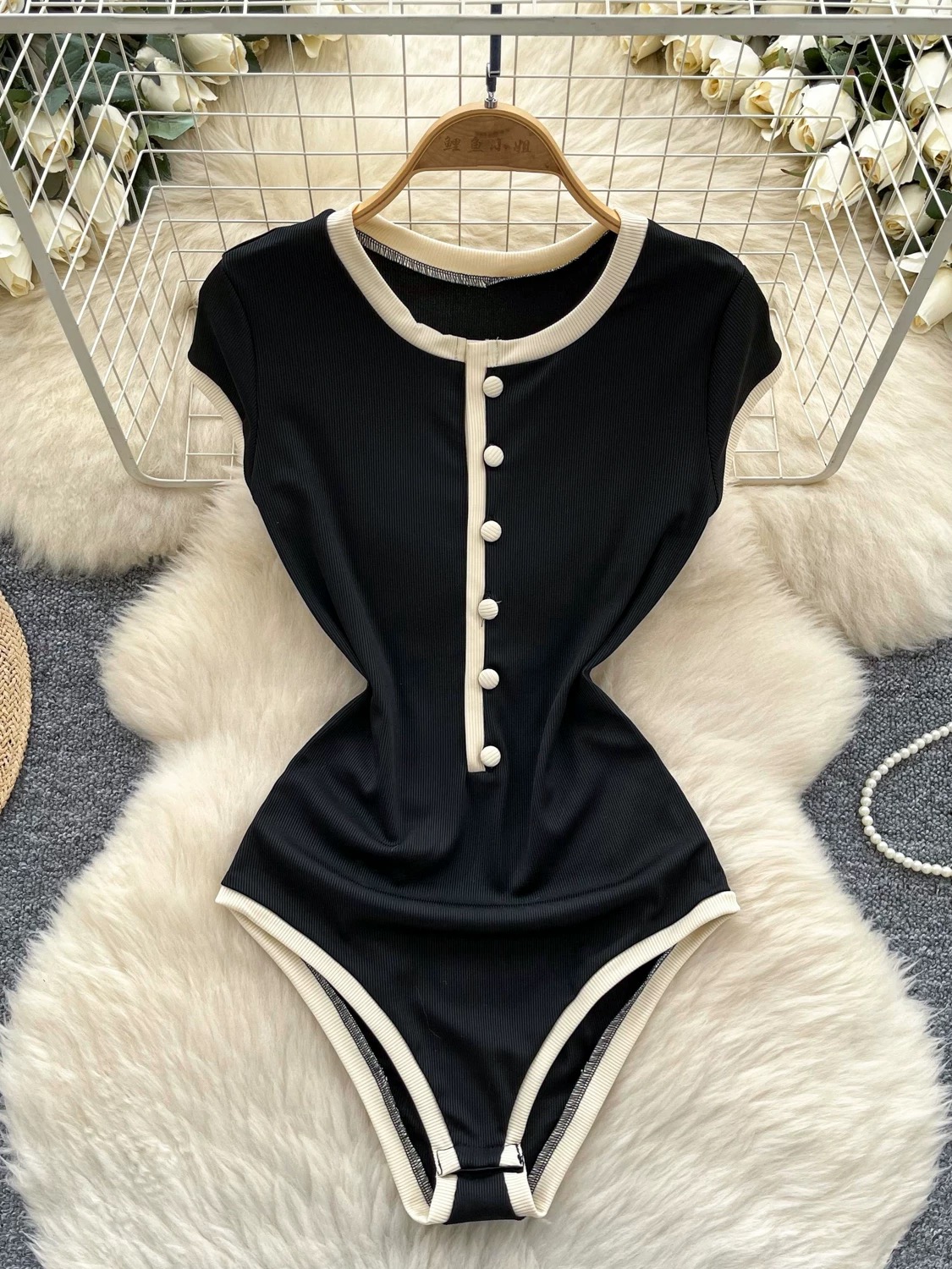 Heart bomber bodysuit BS121