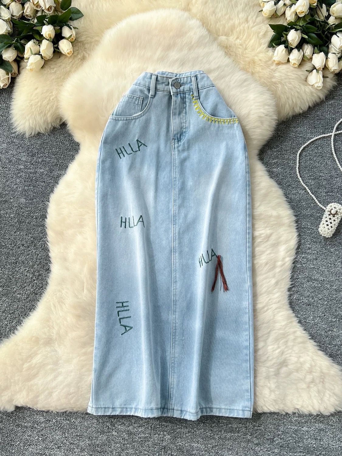 Kineria denim skirt DS112 image