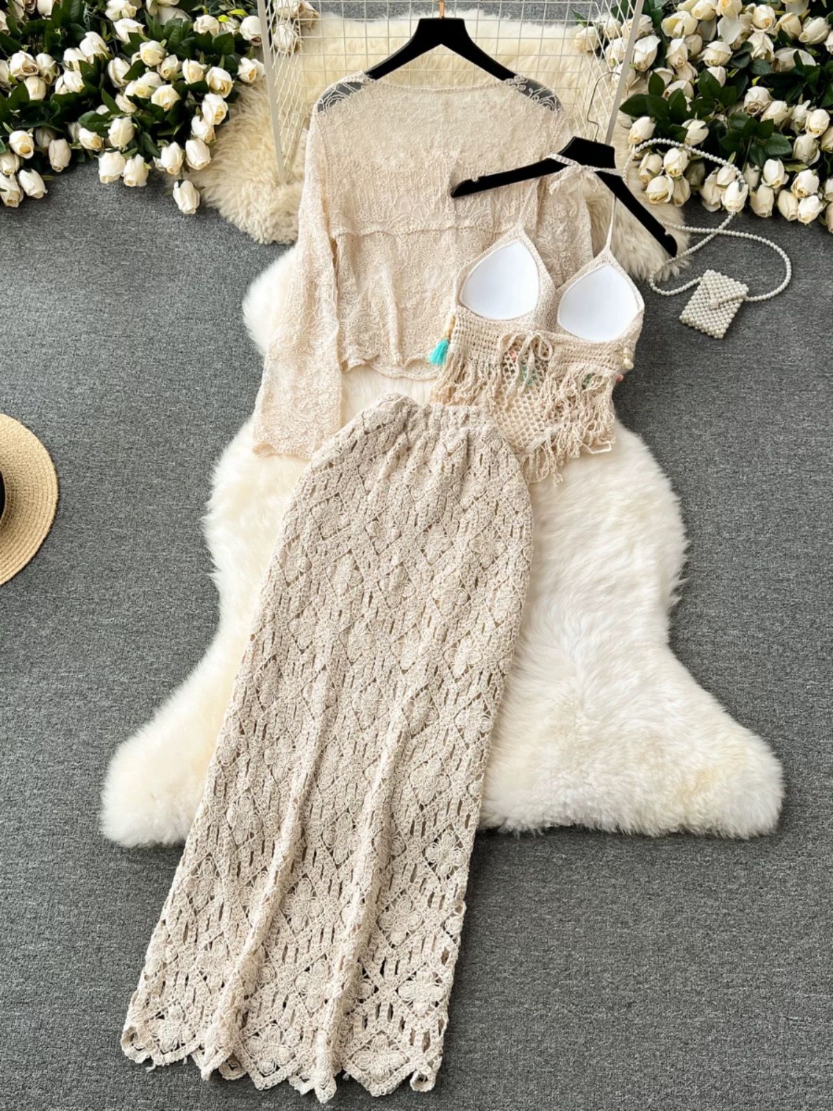 Cloud hopping crotchet set KTP243 image