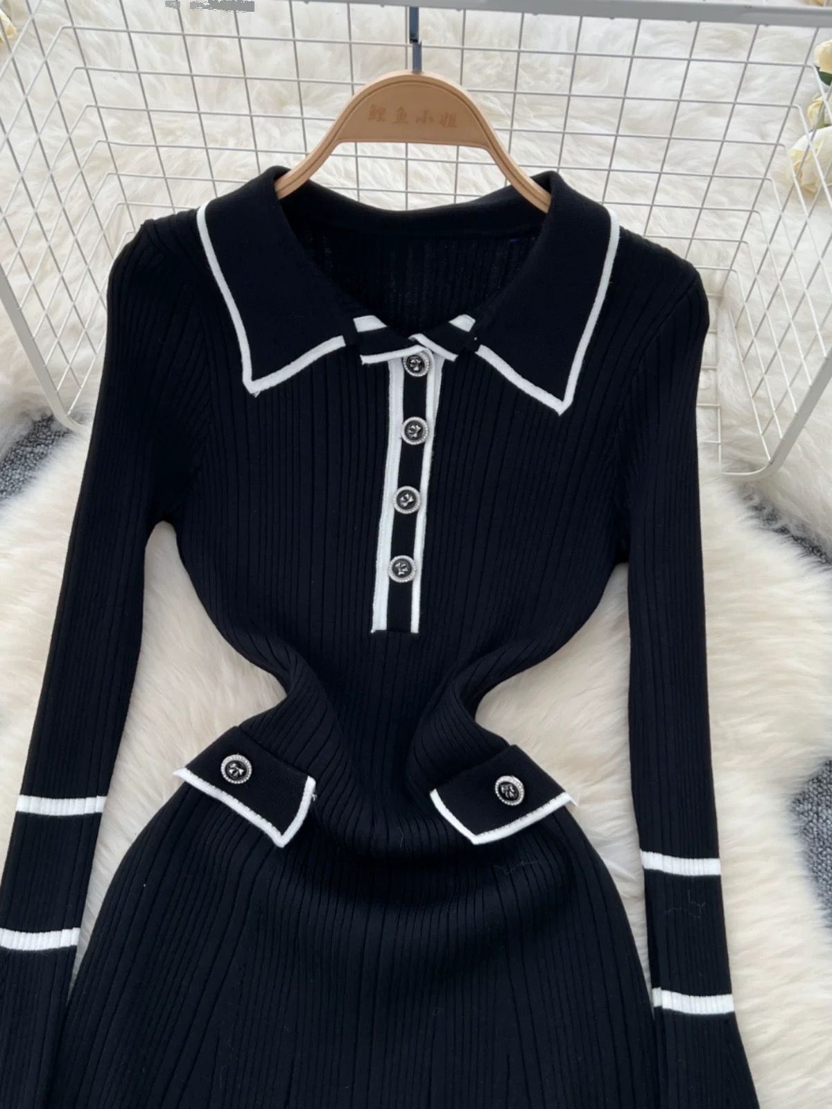 Night drives sweater dress KD345 image