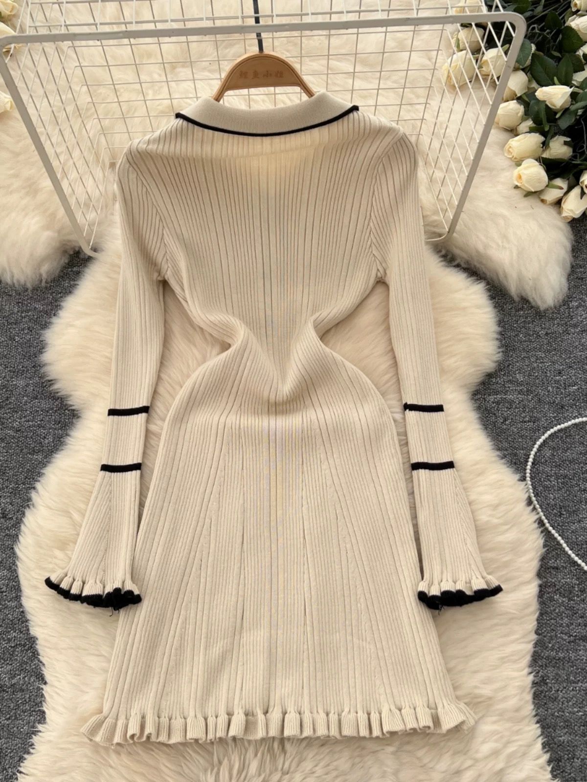 Night drives sweater dress KD345 image