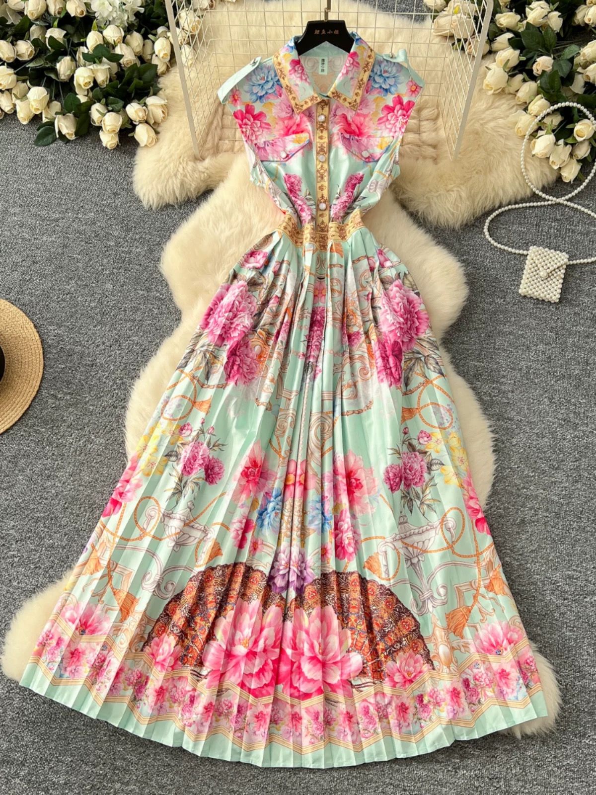 Influential wave dress CD2075 image