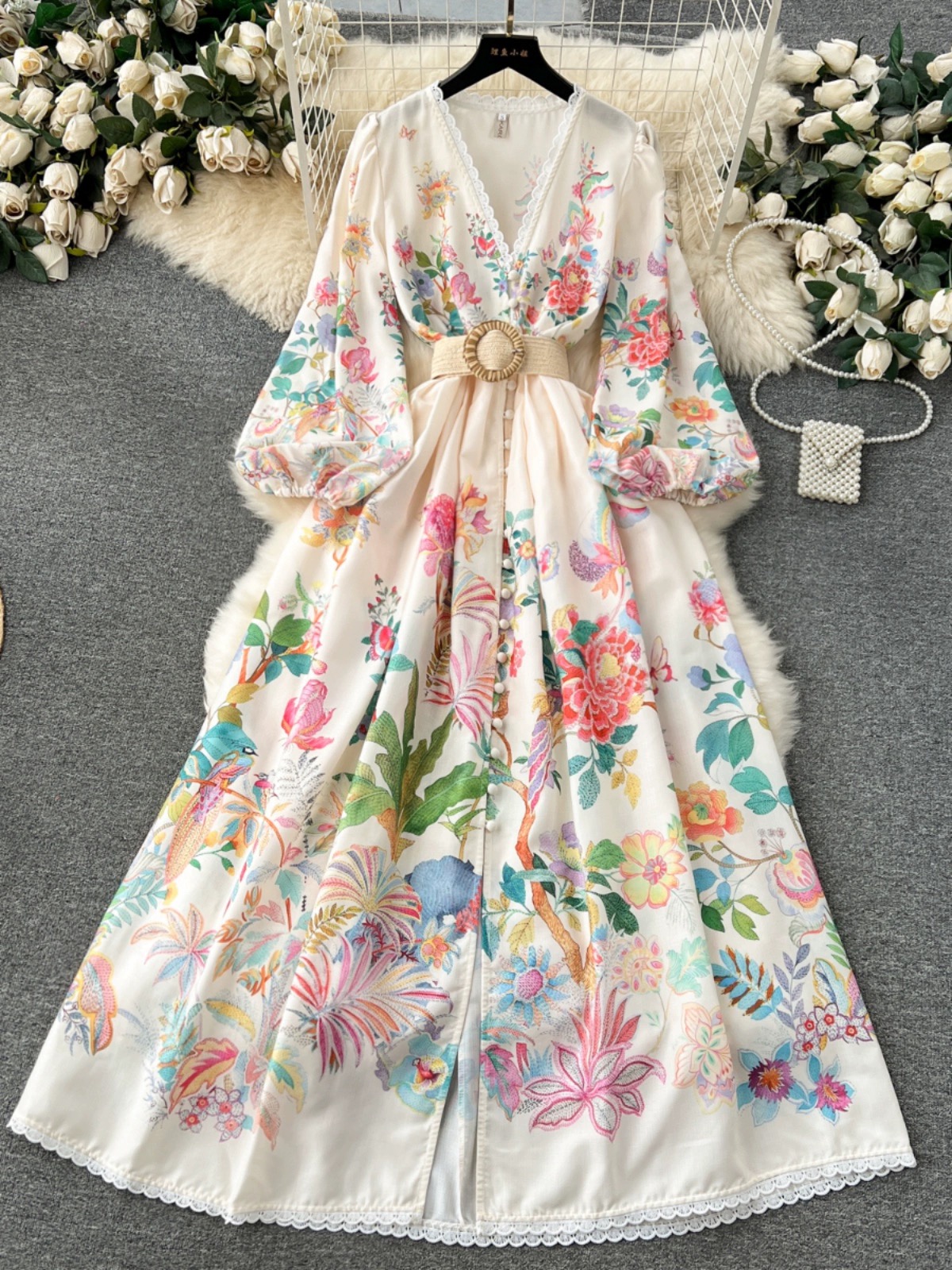 Rosy amour dress ED225