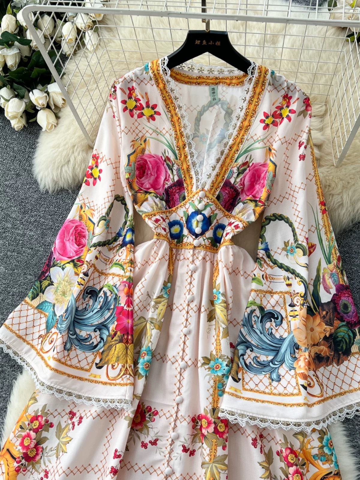 Knew you were trouble dress ED342 image