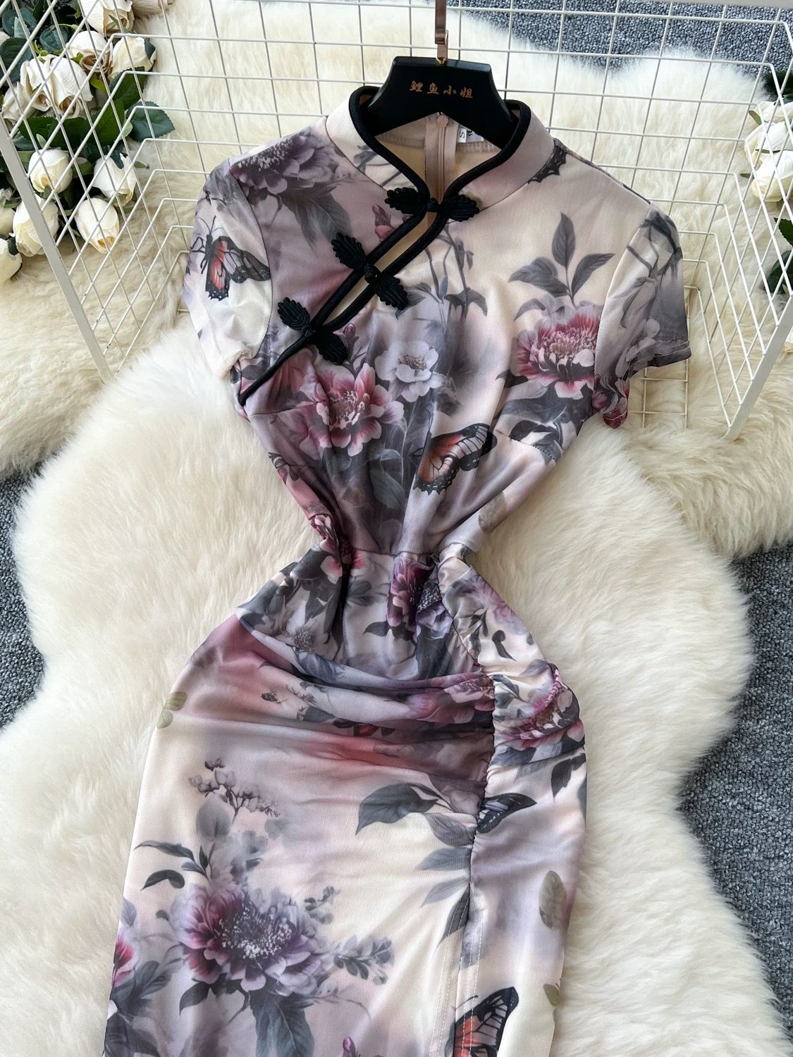 Moto mayhem qipao dress Q215 image