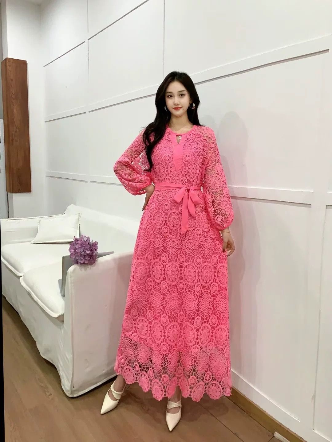 Faith around me lace dress FD781 image