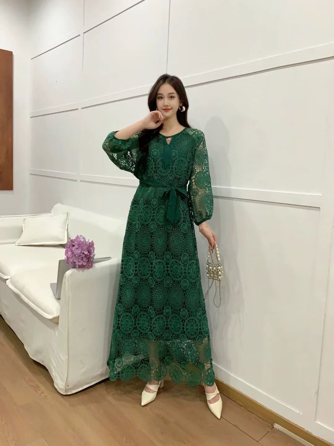 Faith around me lace dress FD781 image