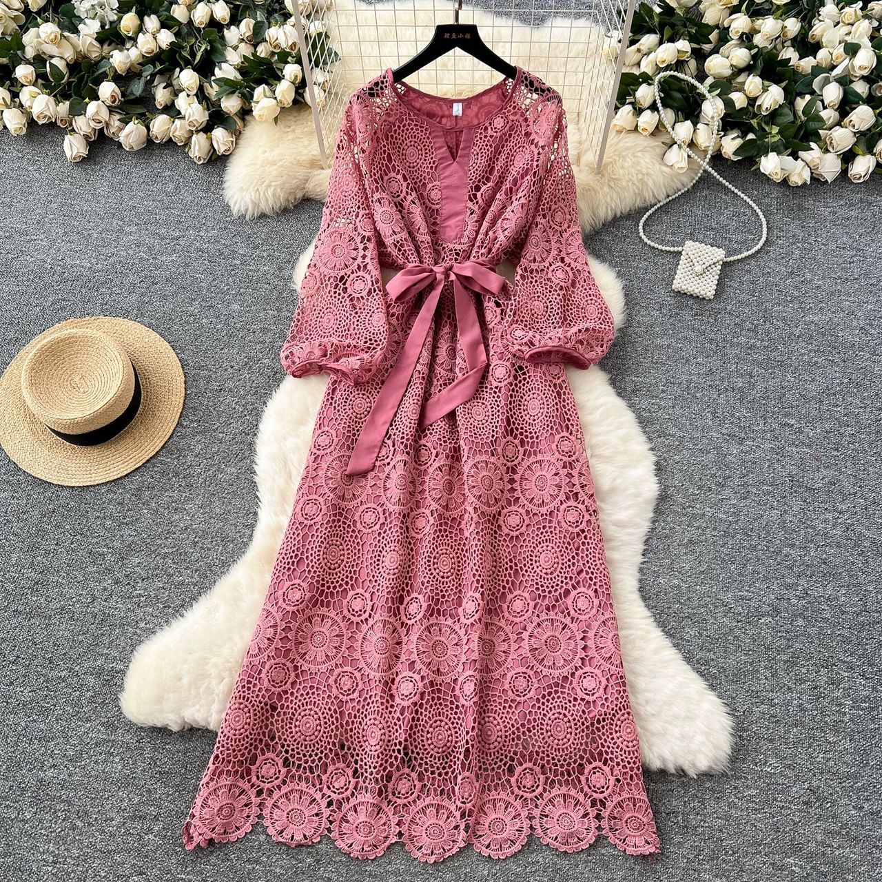 Faith around me lace dress FD781 image