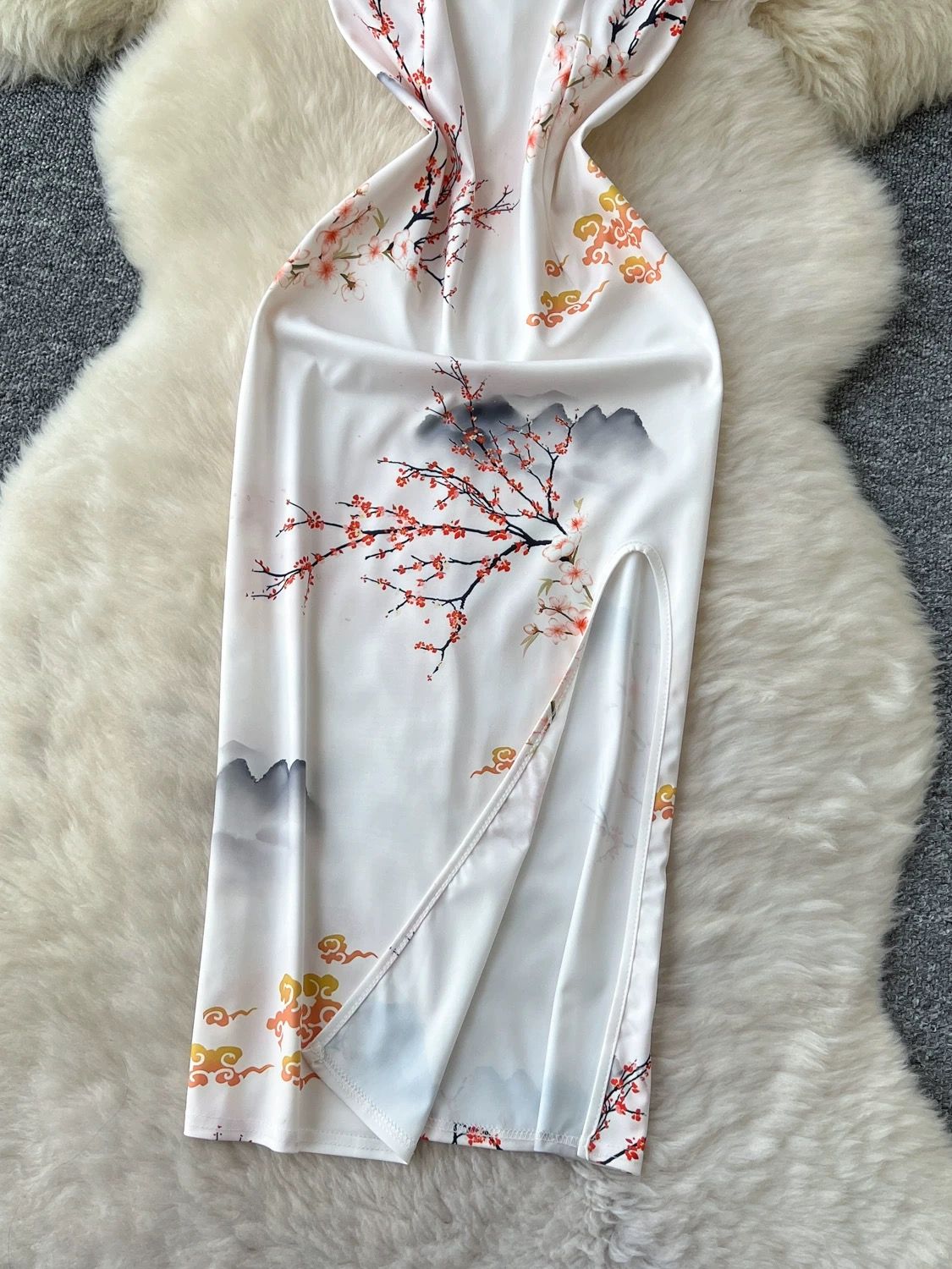 Always petty qipao dress Q212 image