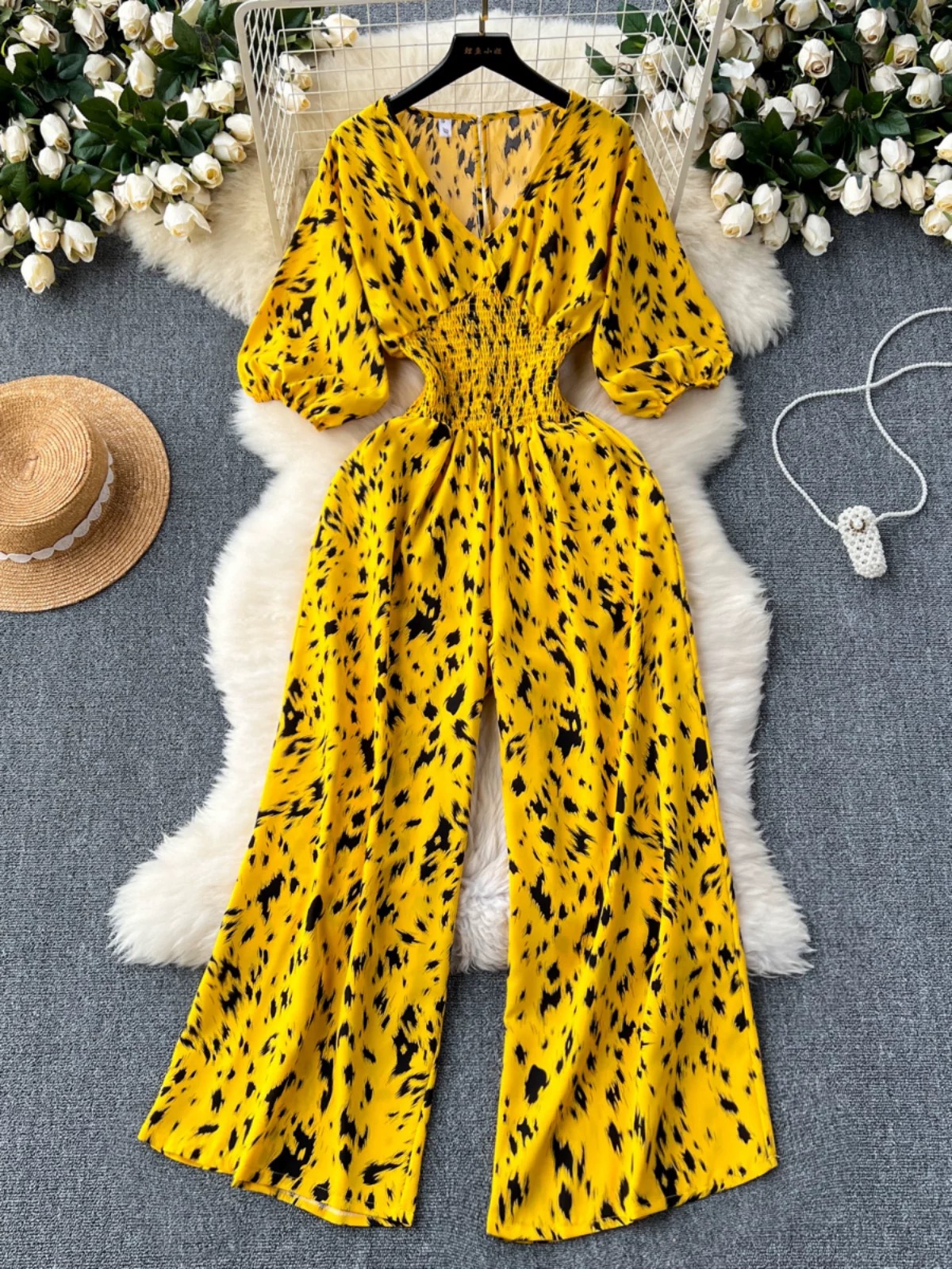 Western show down jumpsuit CJS172