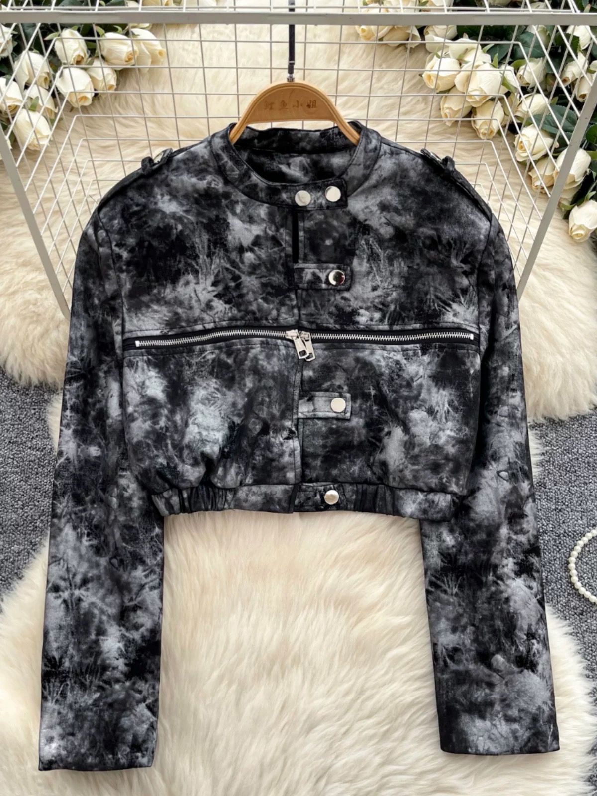 She means business biker jacket CJ165 image