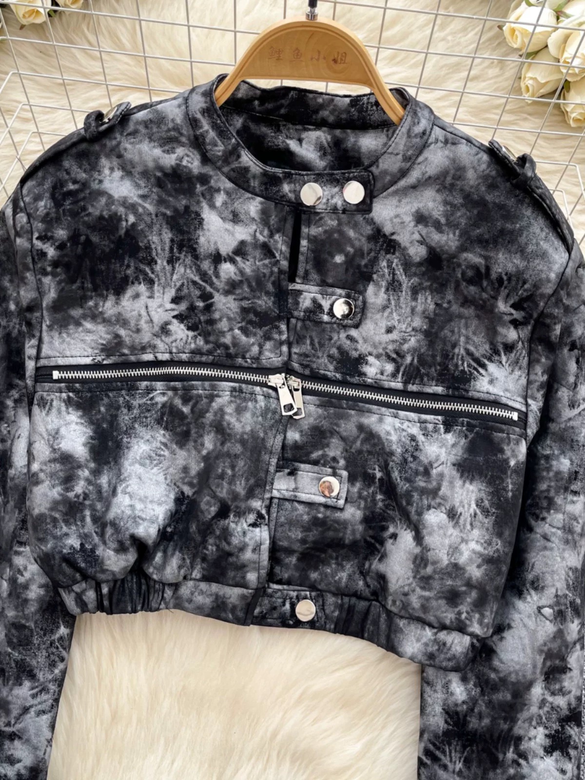 She means business biker jacket CJ165 image