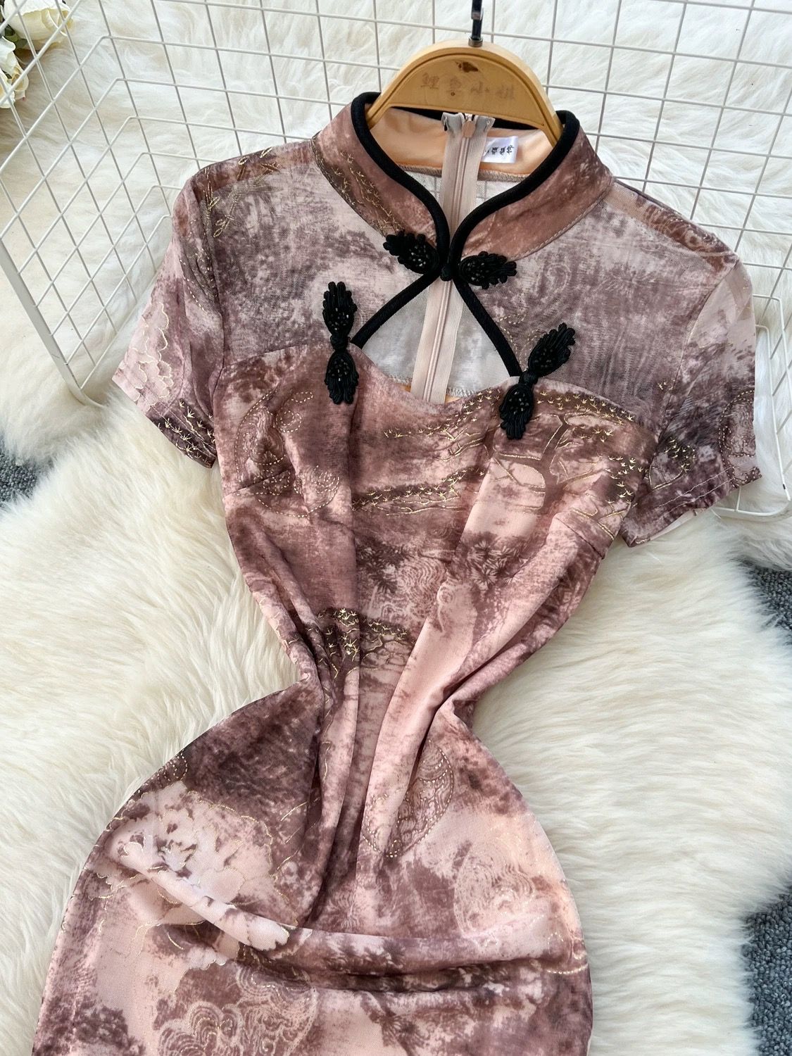 Message received qipao dress Q217 image