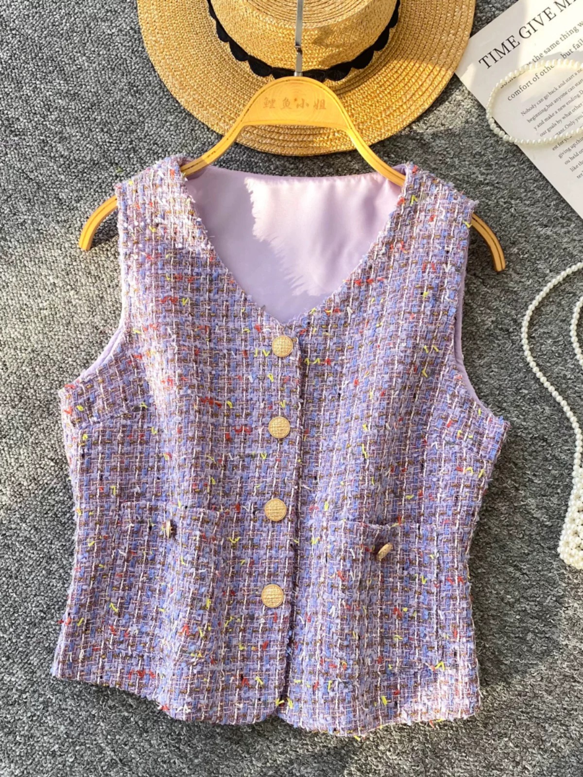 Here for the ride woolen waist coat COA179 image