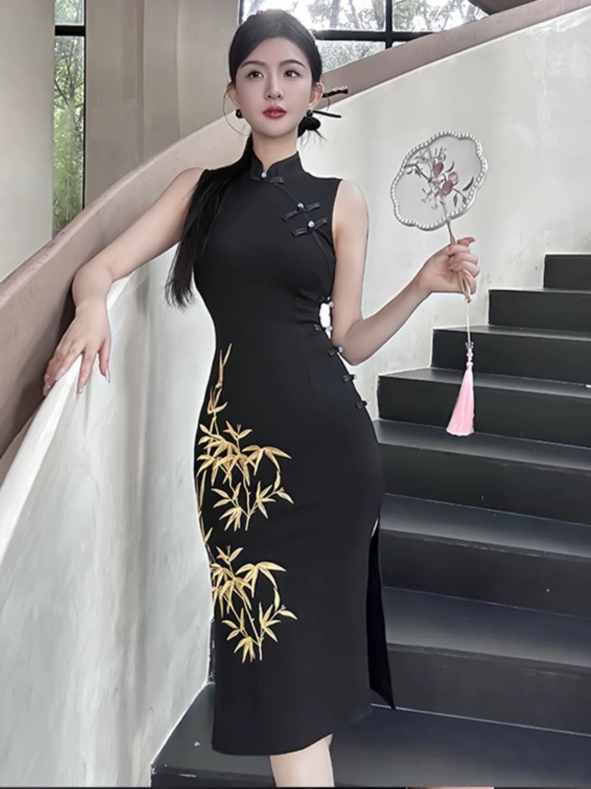 Ready for slay qipao dress Q195 image