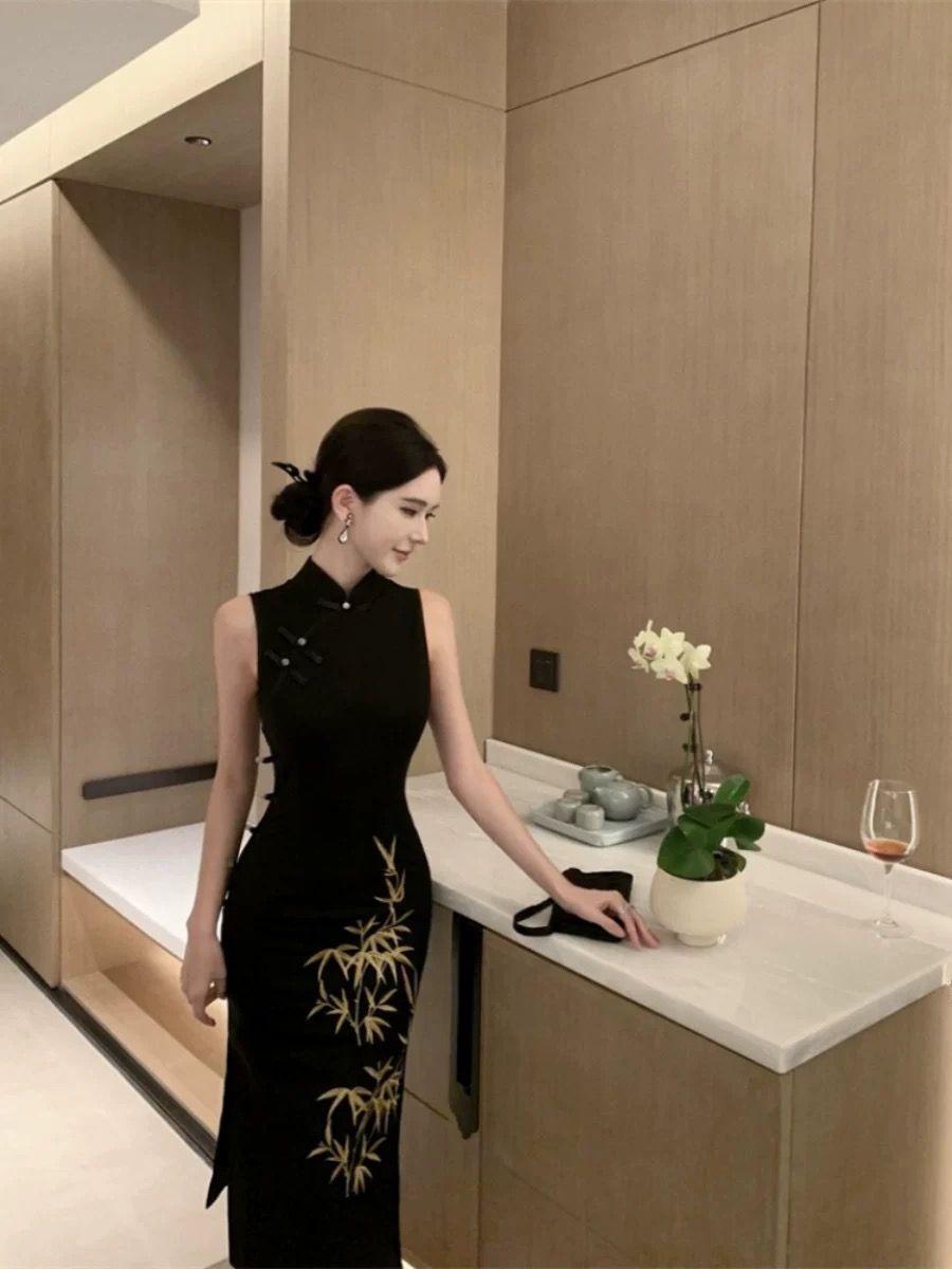 Ready for slay qipao dress Q195 image