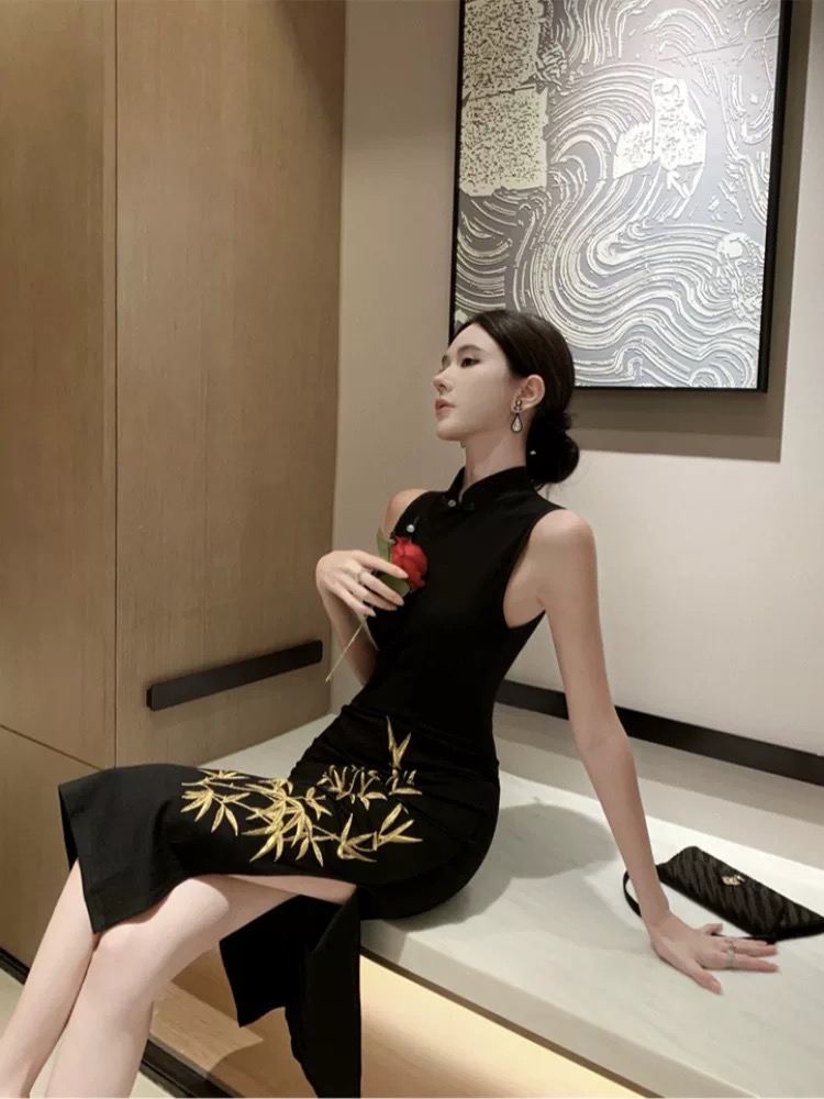 Ready for slay qipao dress Q195 image