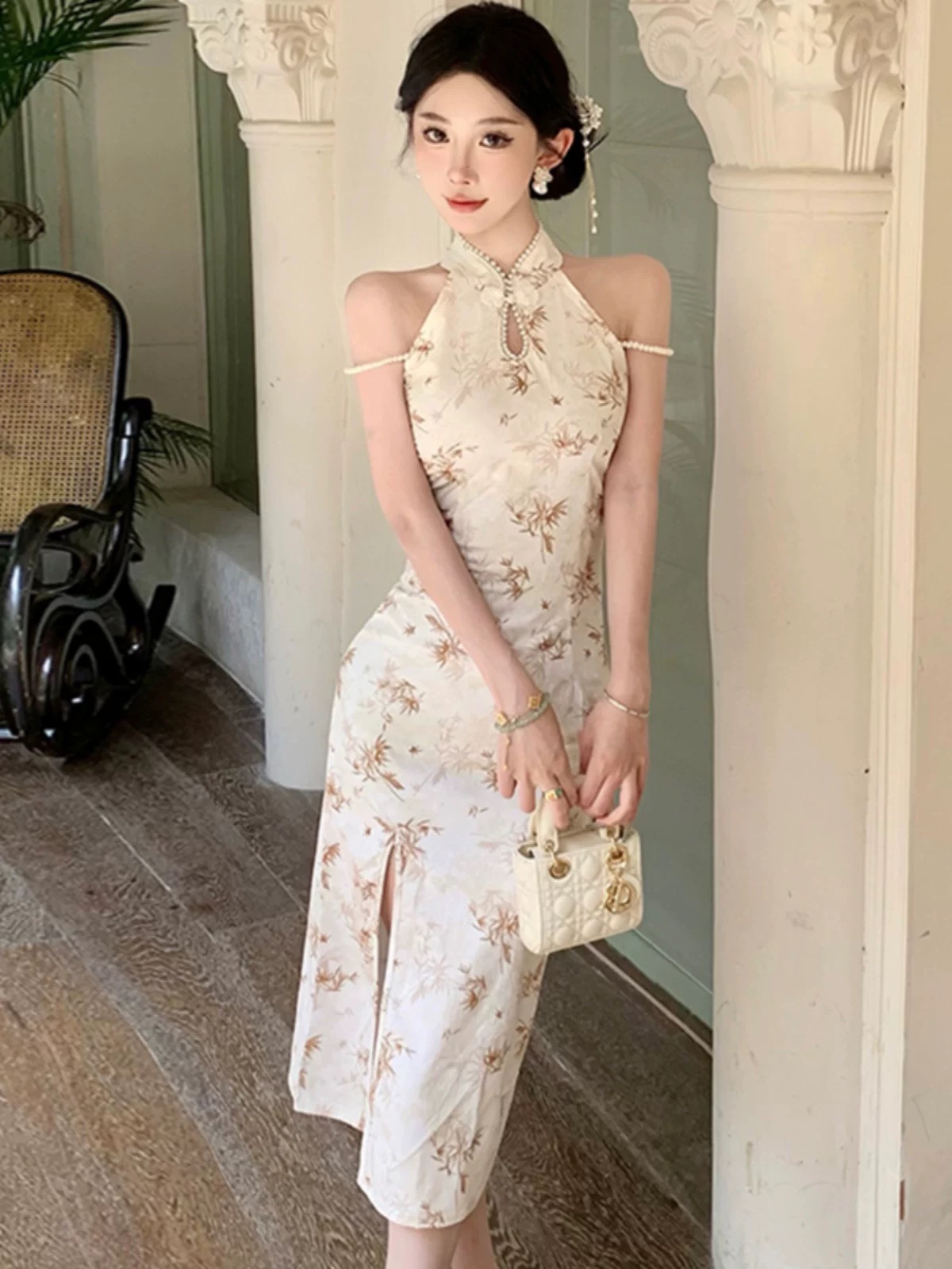 Breaking some rules qipao dress Q199 image