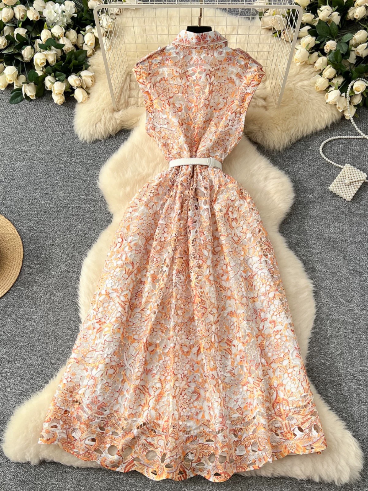 Don’t create a scene lace dress FD1361 image