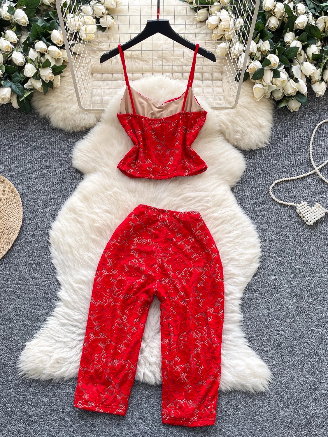 Can’t be bothered lace set CTP839 image