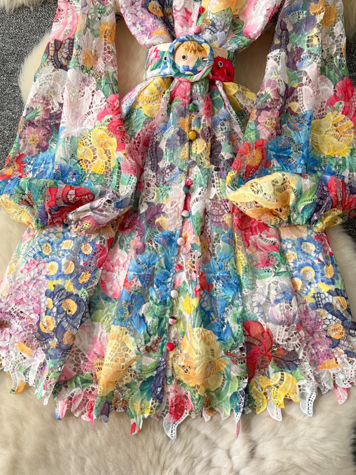 Cute and you know it lace dress FD1370 image