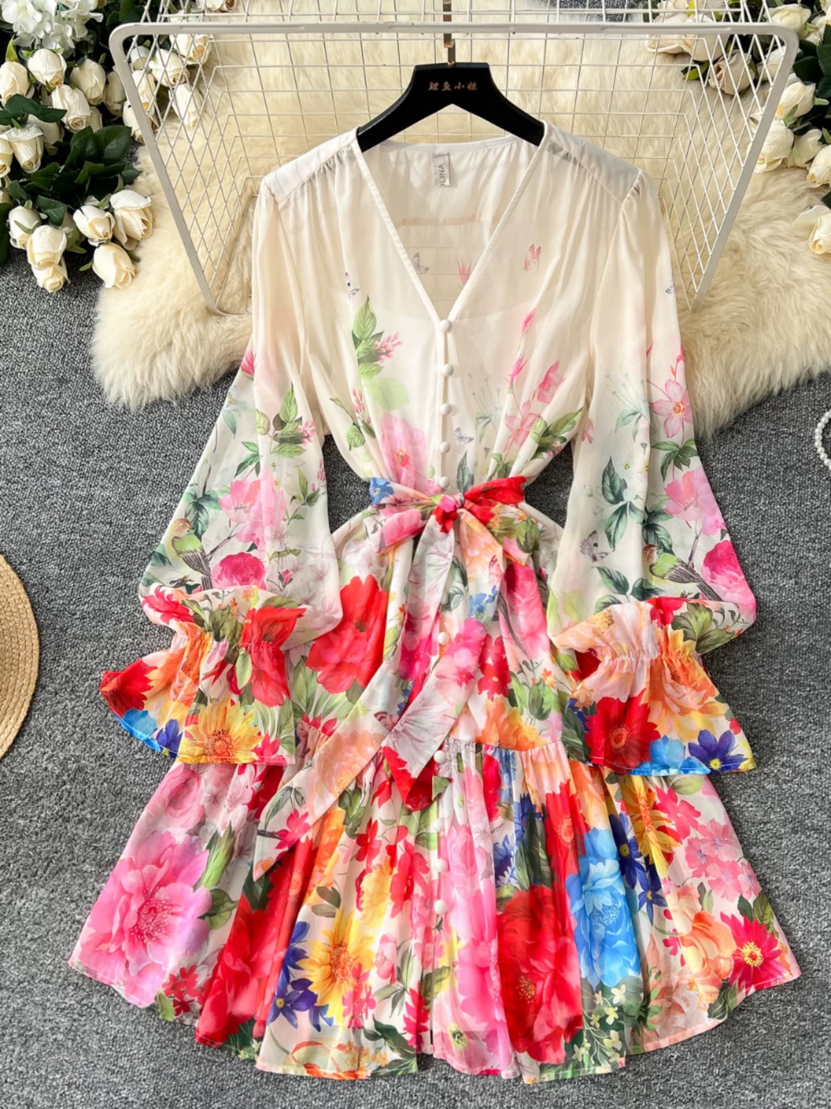 Catch a ride dress ED357