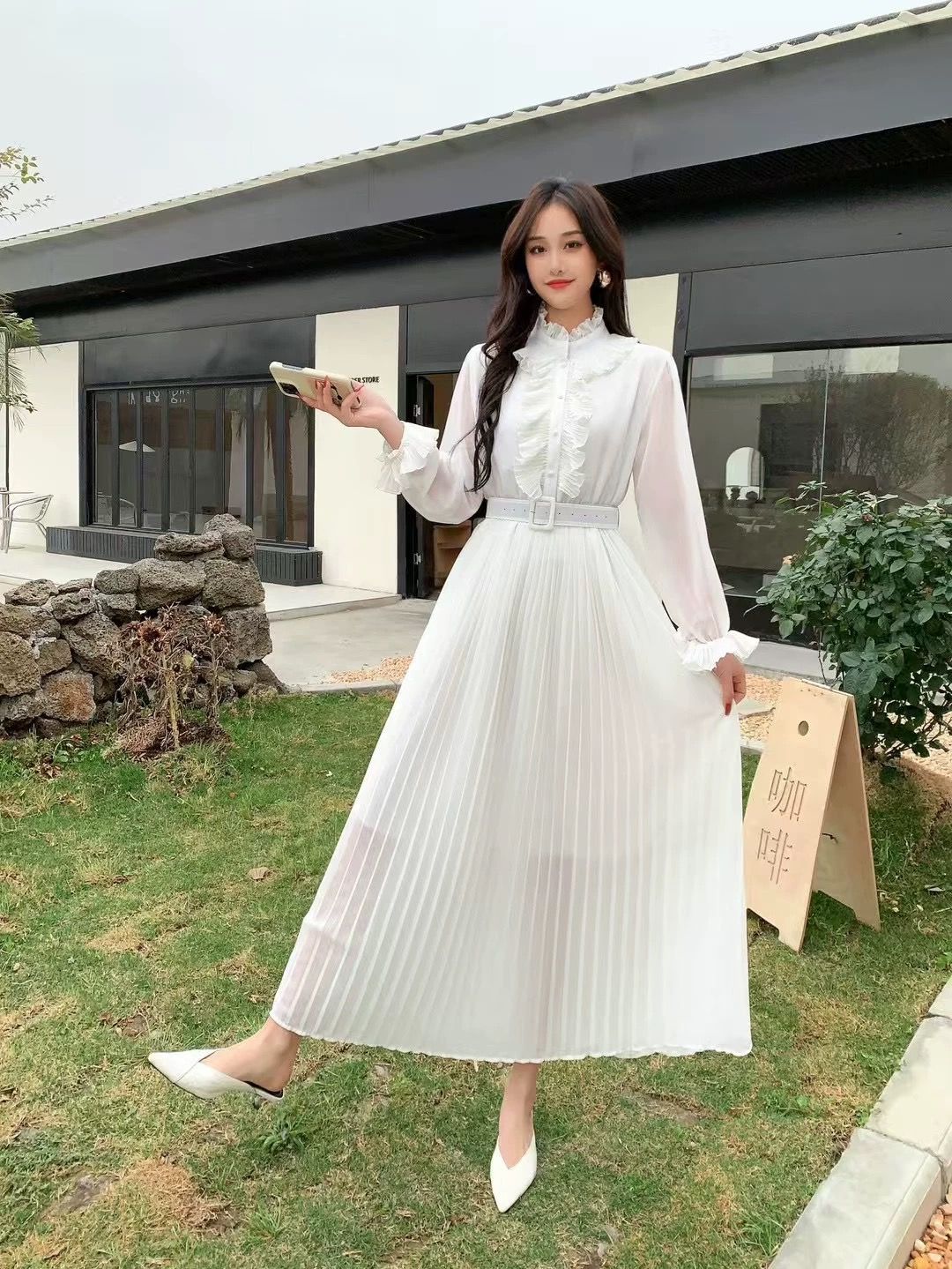 Hopped off the jet dress  FD775 image