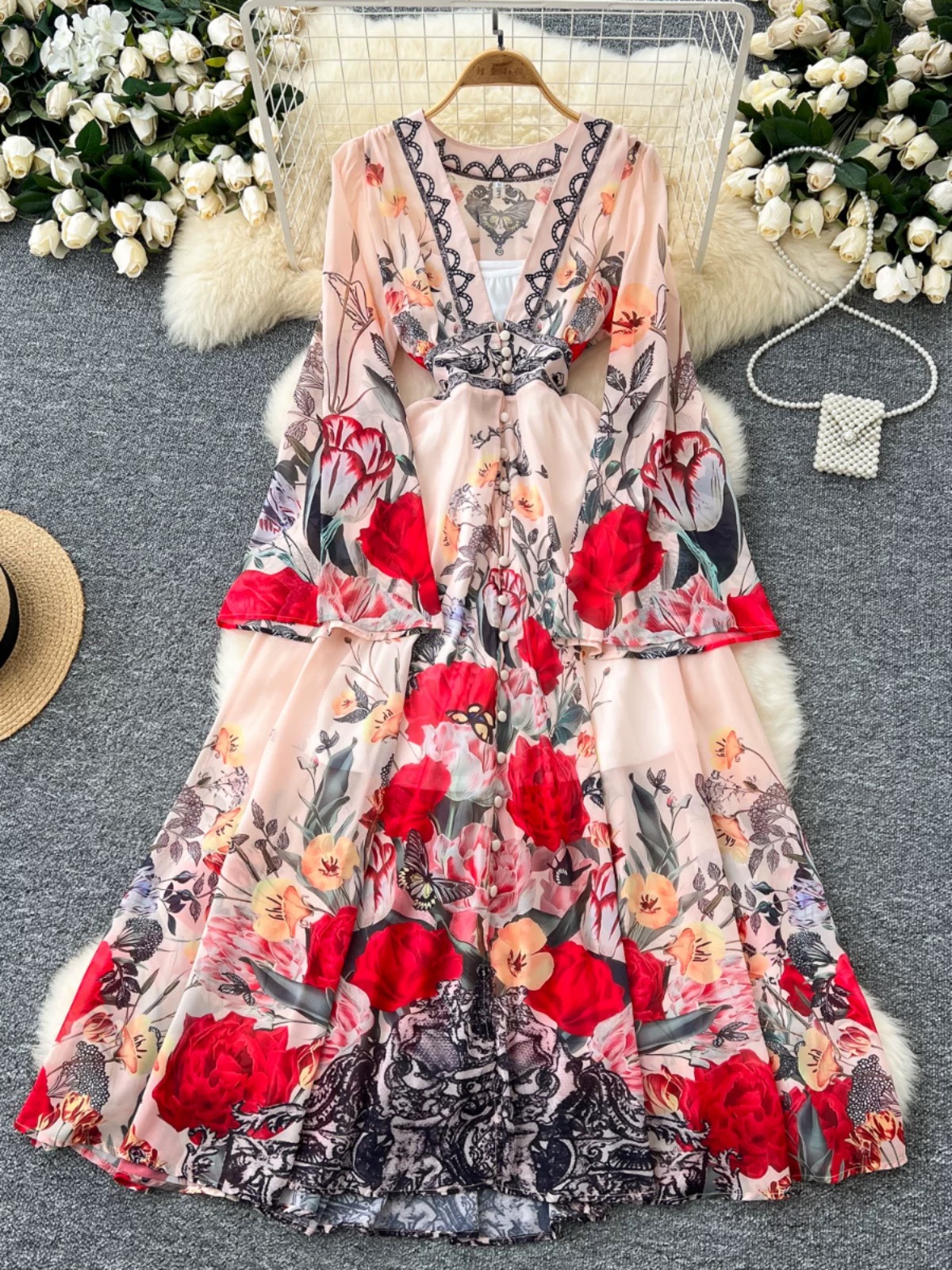 Wave chaser dress ED255