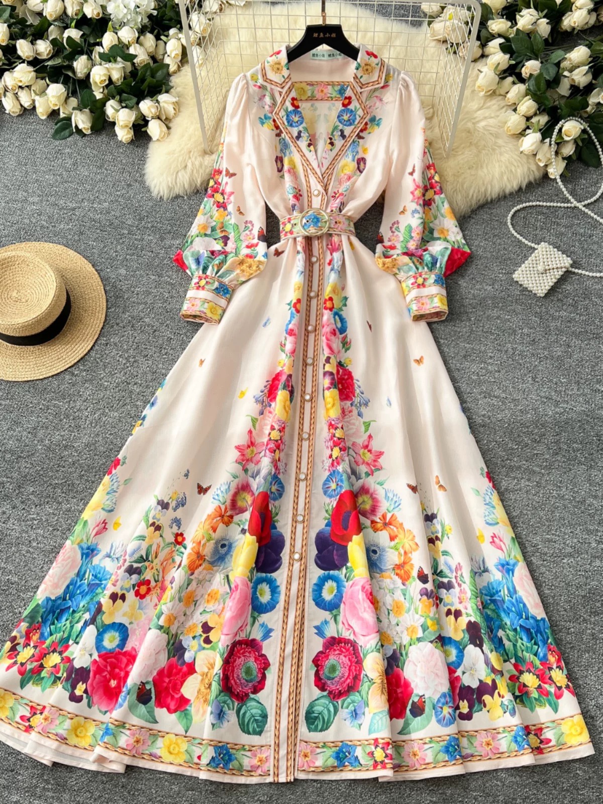 Balcony view dress ED360