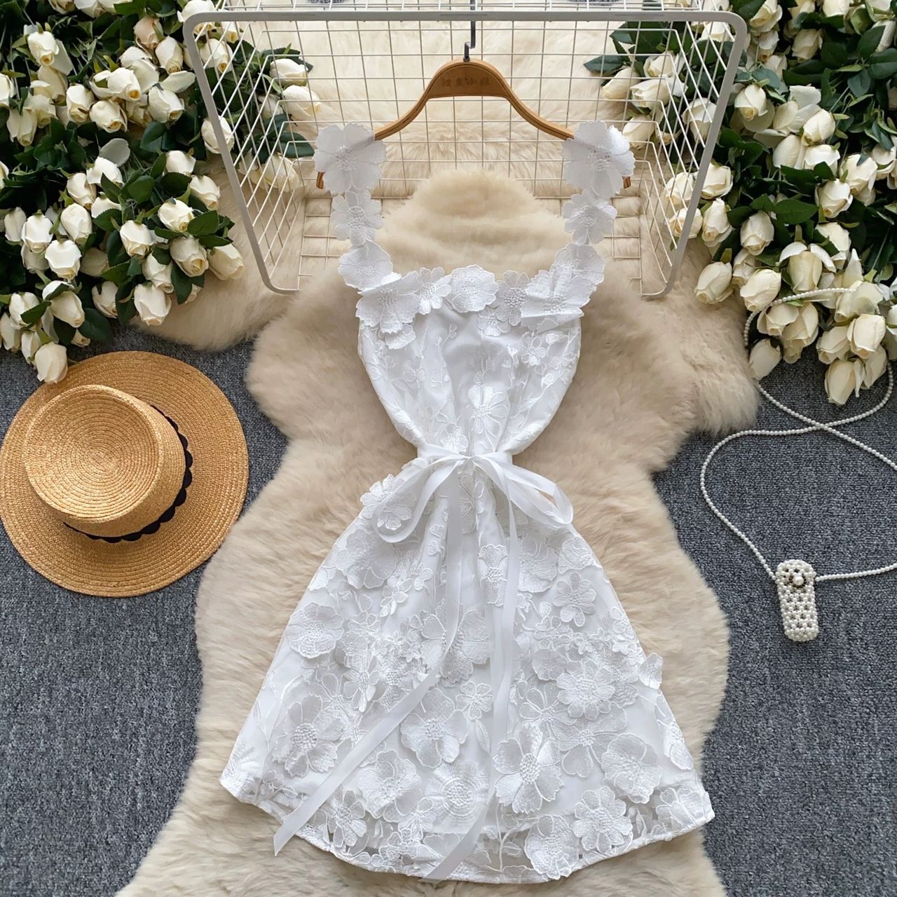 Certified hottie lace dress CD1859 image