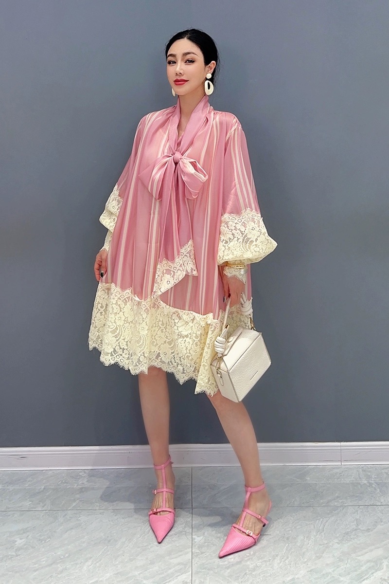 Monaco pent house views lace dress FD765