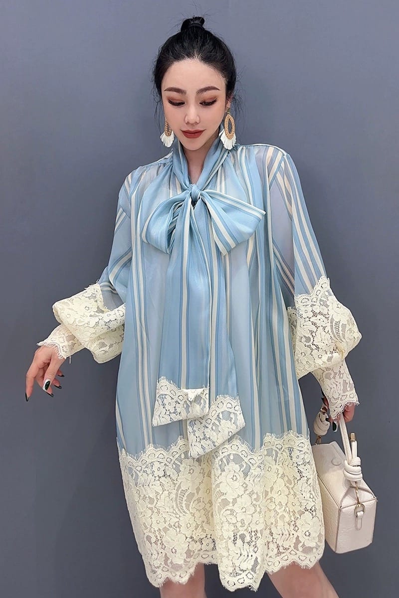 Monaco pent house views lace dress FD765 image