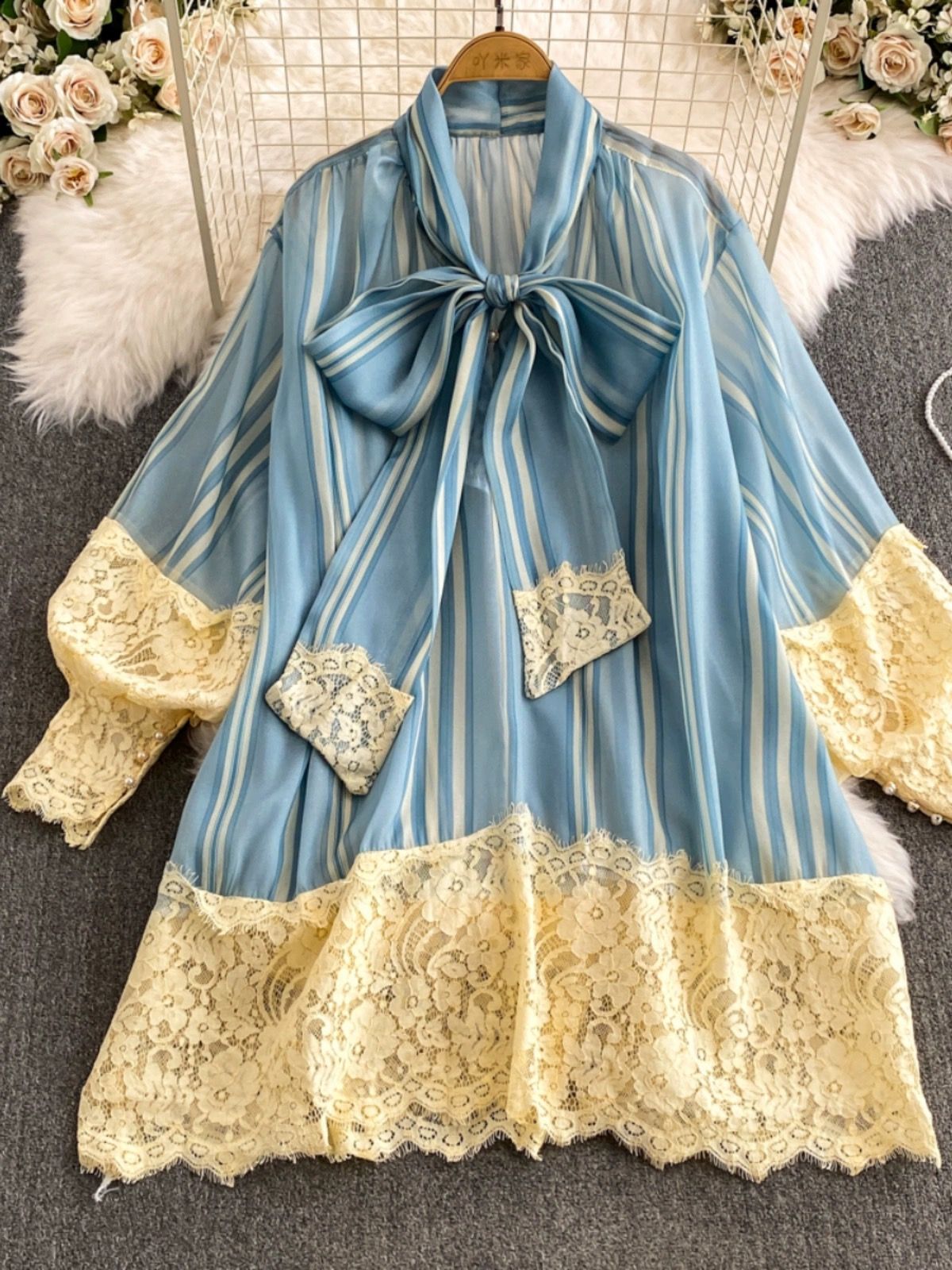 Monaco pent house views lace dress FD765 image