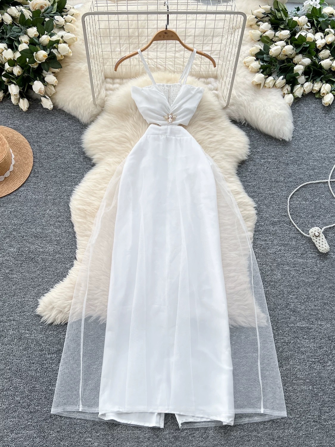 Back talking dress FD893