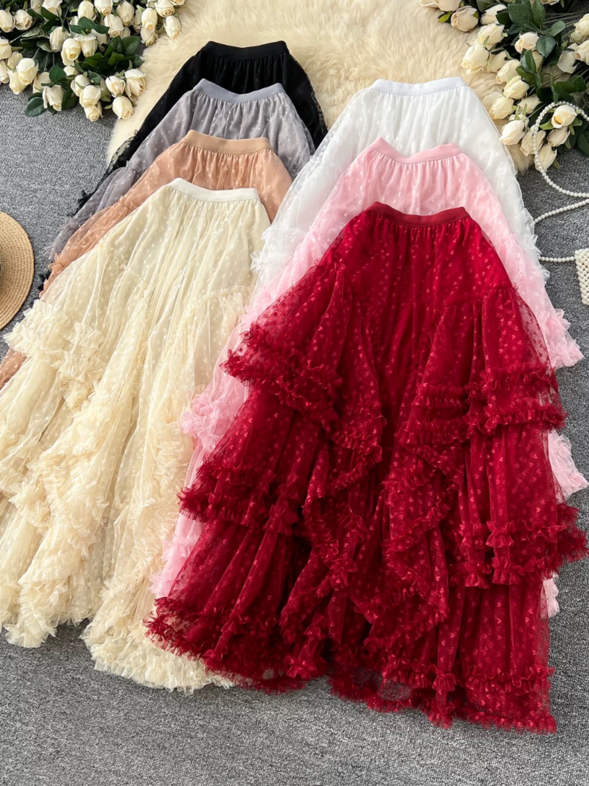 Just a feeling mesh skirt FS128