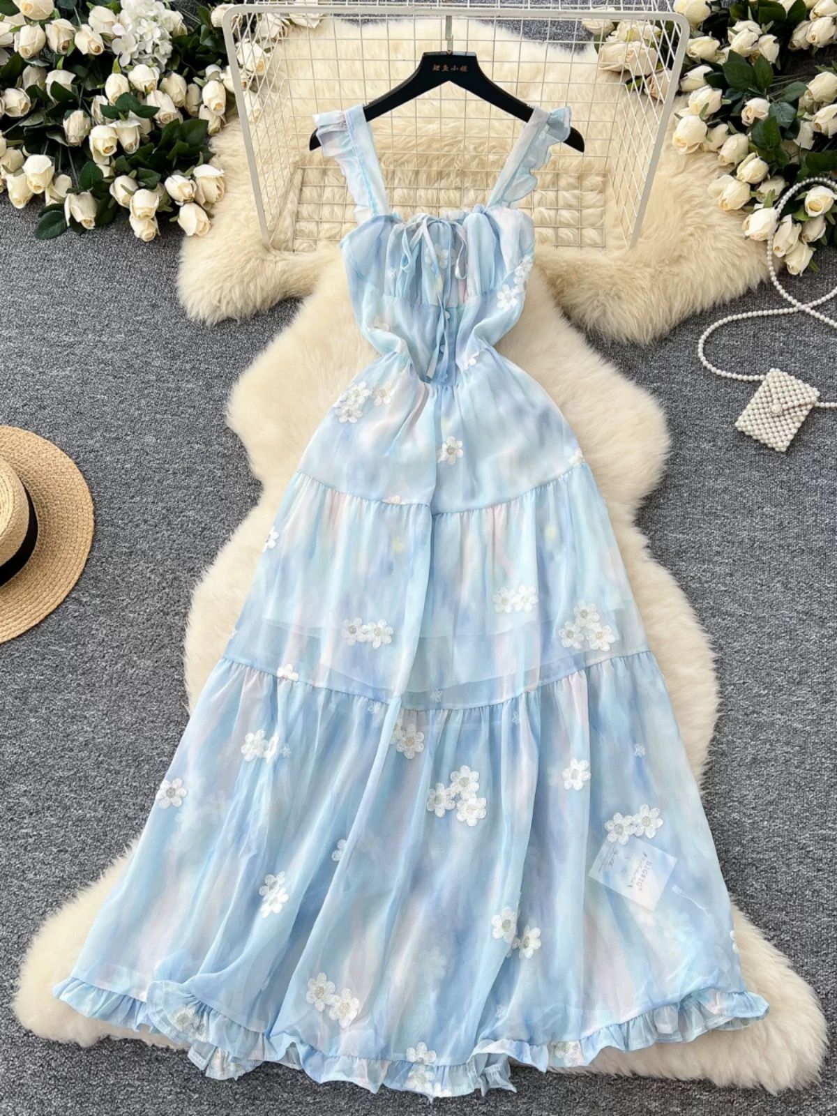 Chameleon mode lace dress CD2104 image