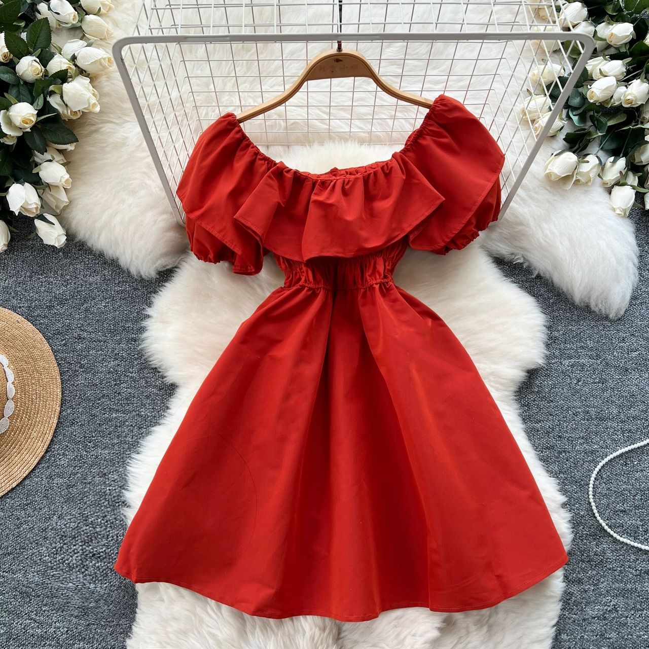 Solid abstract beauty dress CD1109 image