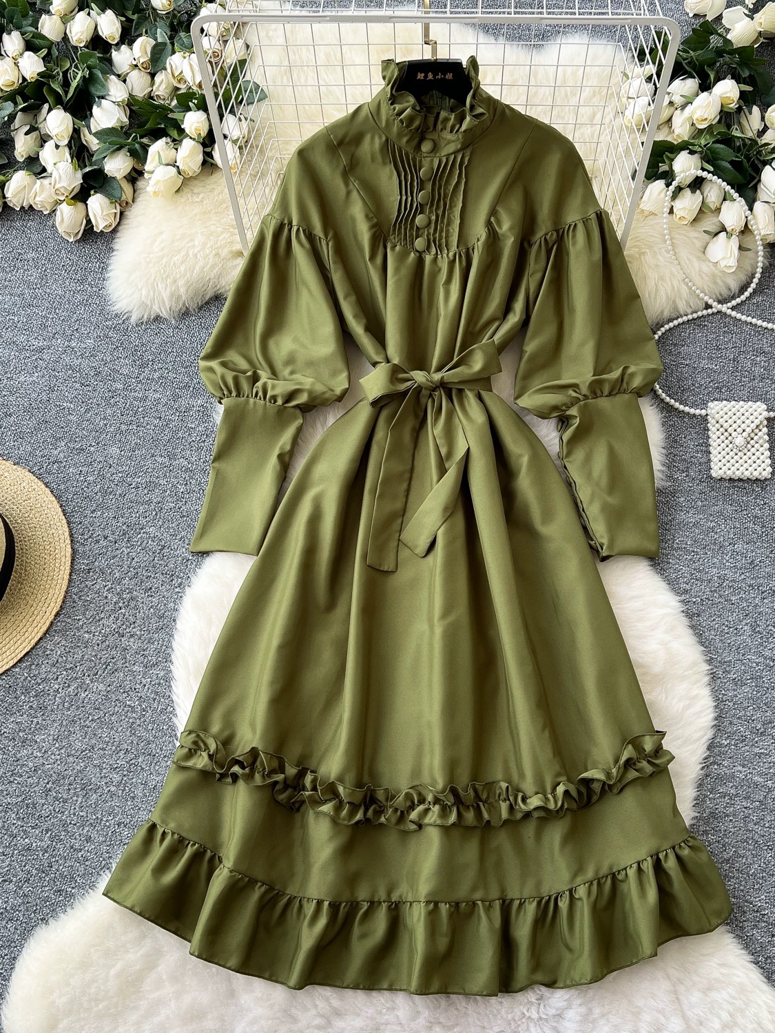 Mimi flutter dress CD1433