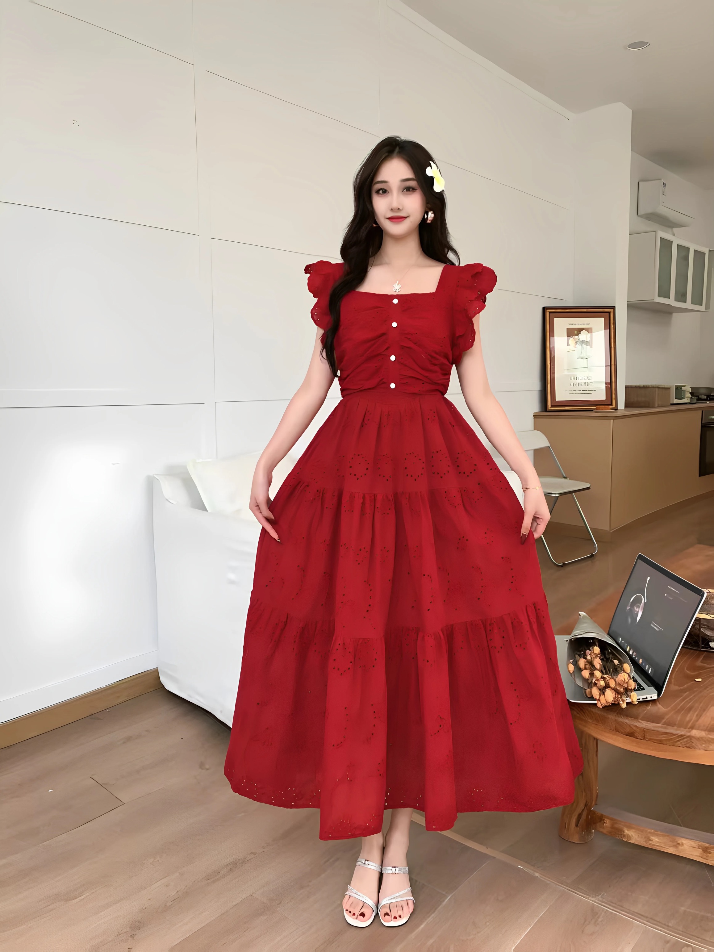 She’s always glowing dress CD1084