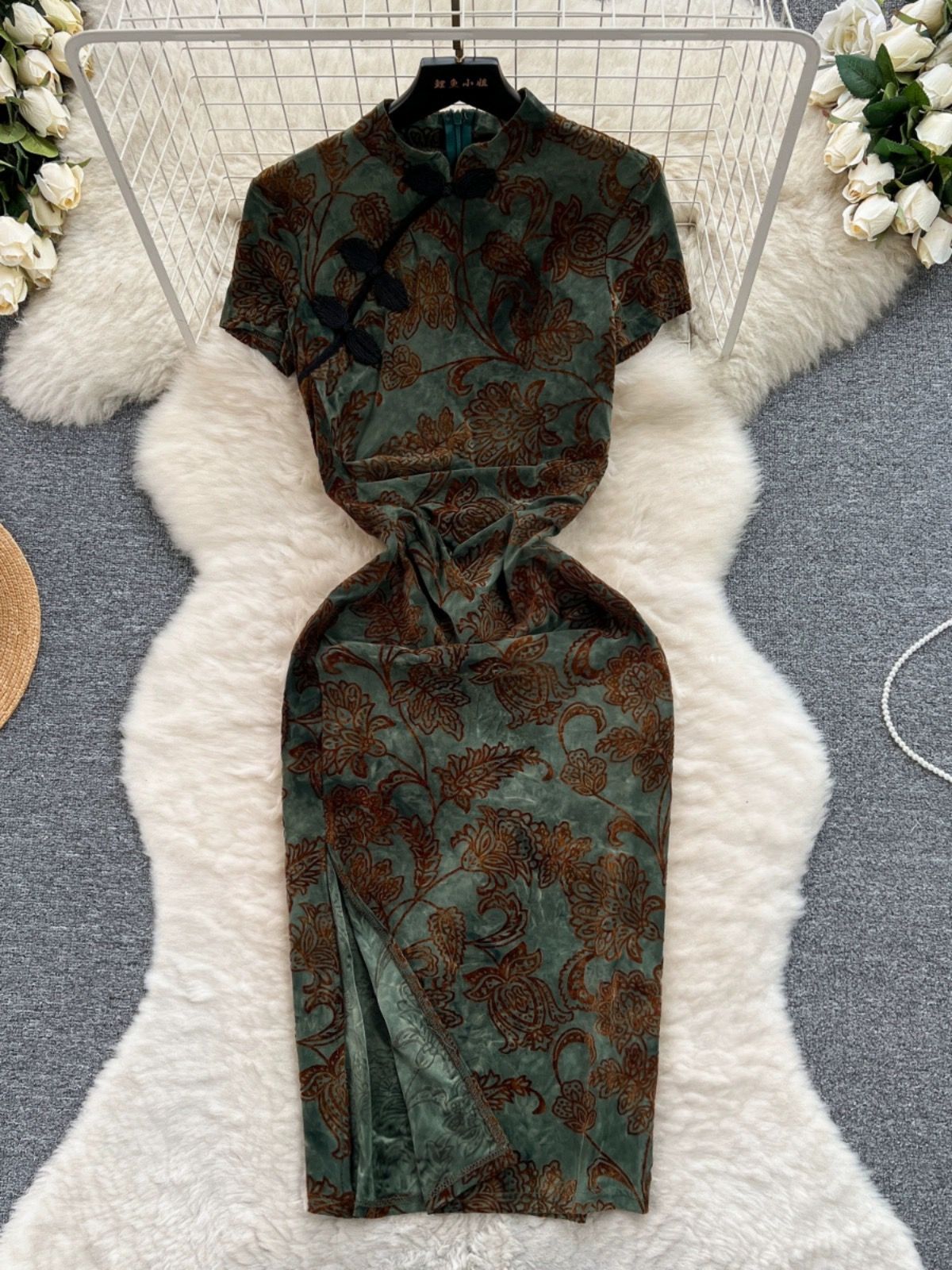 Elegant slay qipao dress Q111 image