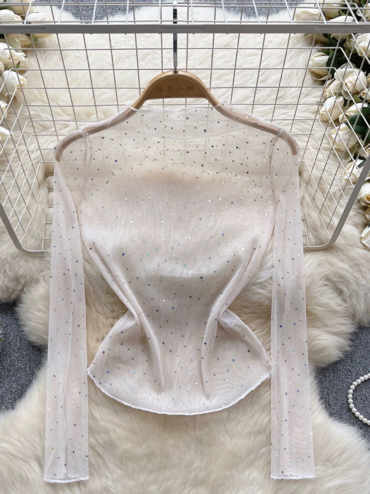 Enemy to lovers sparkle top CTO207 image