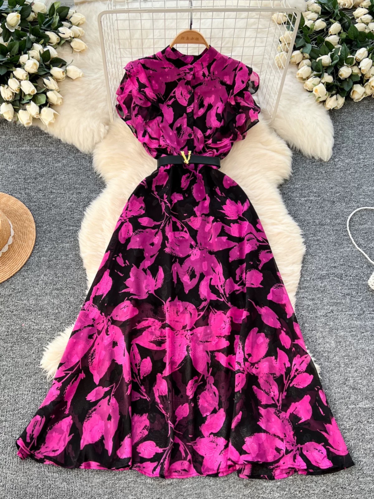 All in faith dress & belt  FD1379