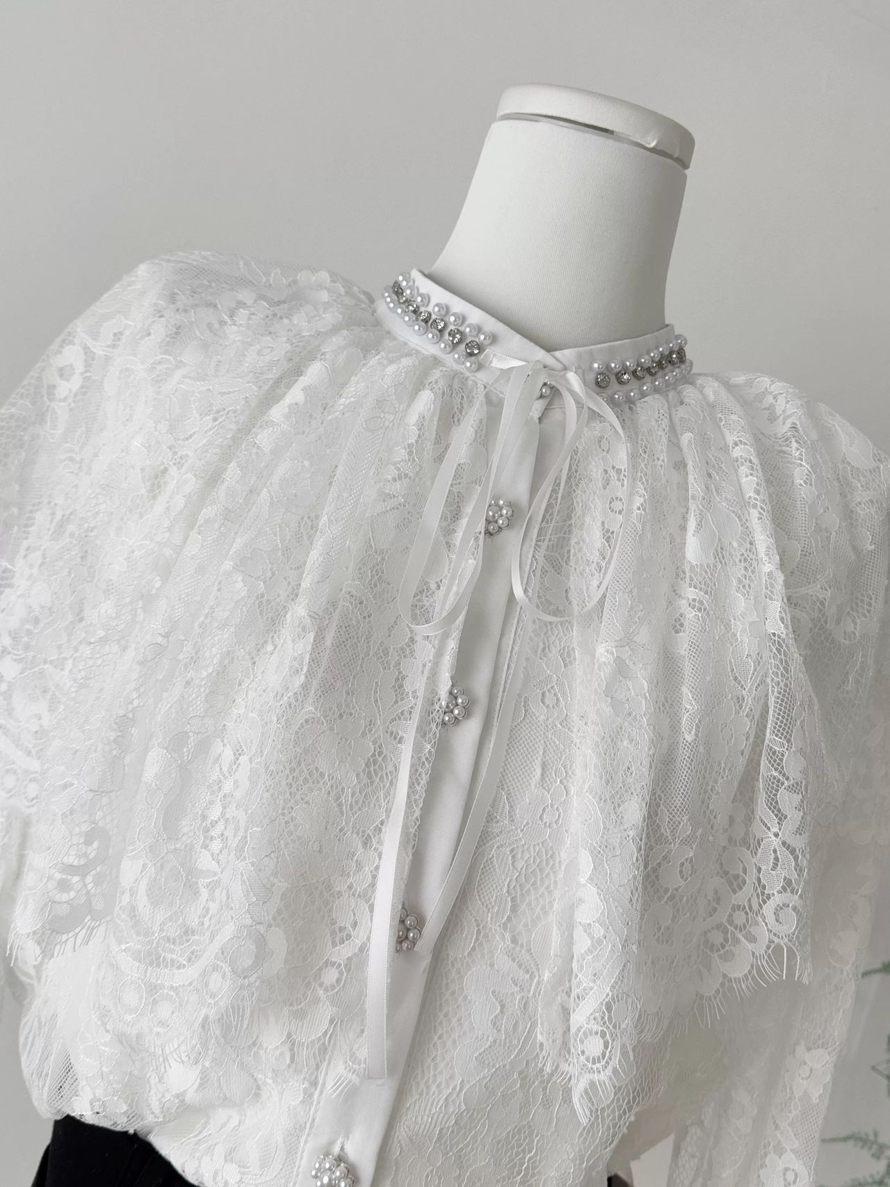 Diamonds are my best friend lace top FTO291 image