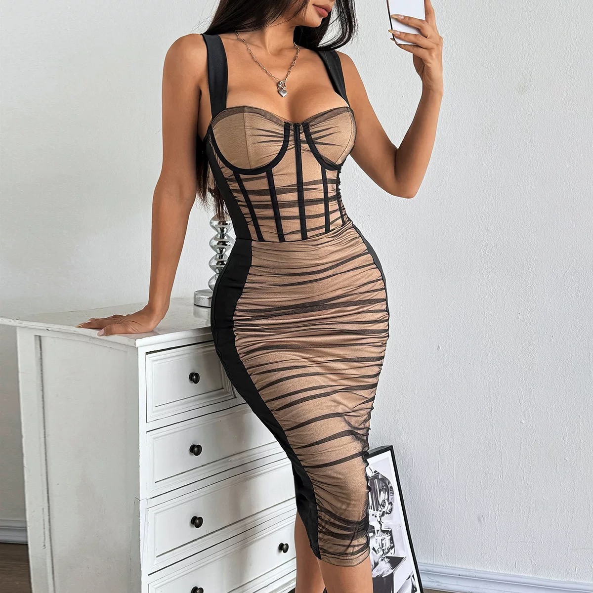 Vacation lounge day dress CBC999 image
