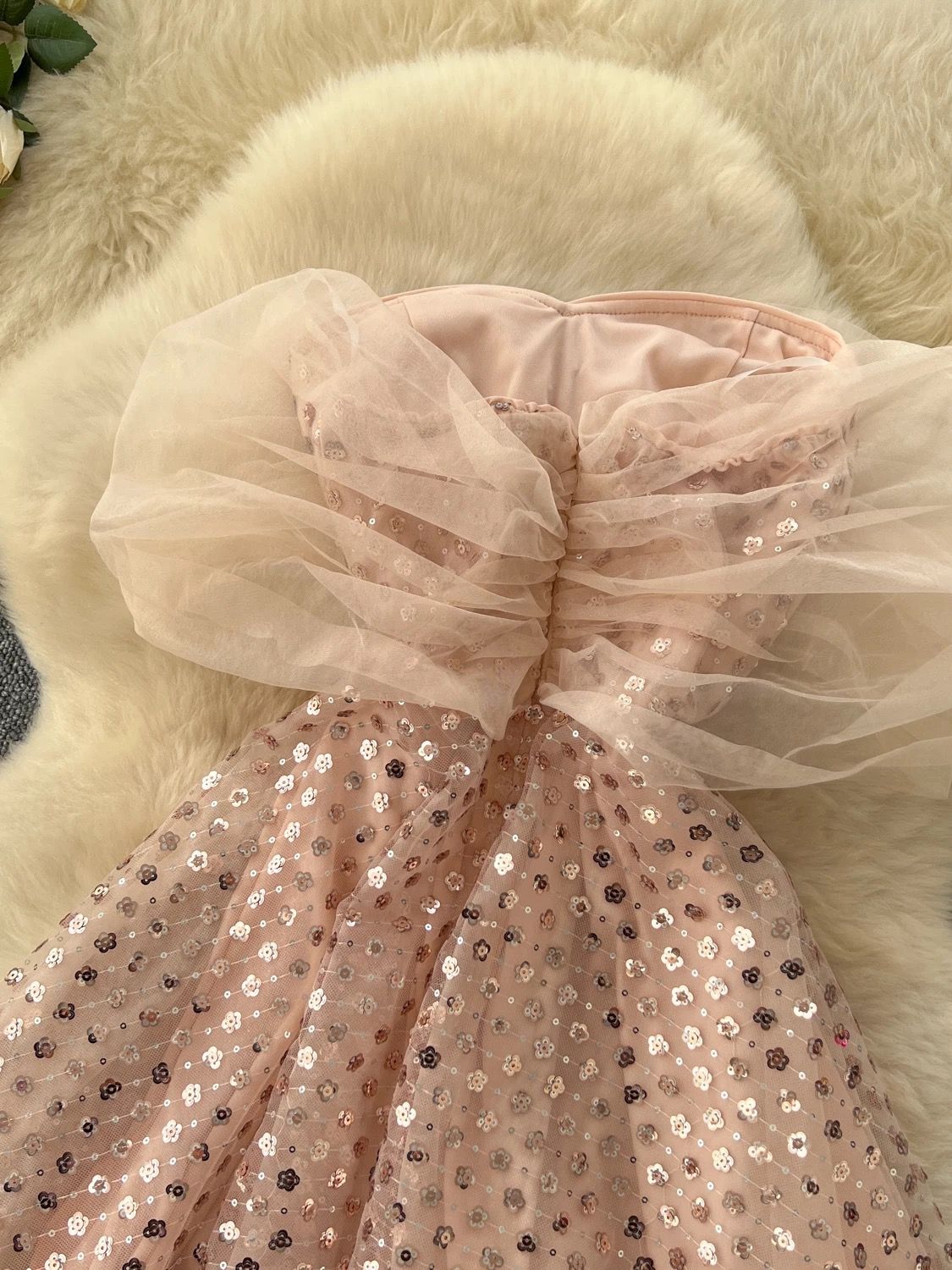 Luxury views dress EVD266 image