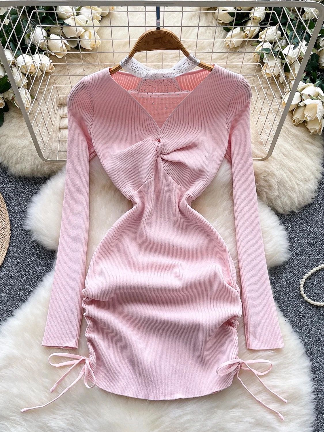 Georgian statement dress KBC285 image