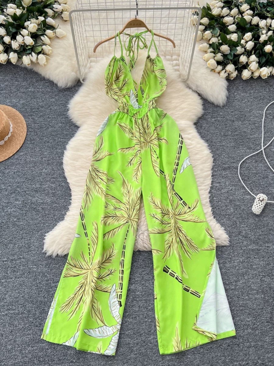Falling into you jumpsuit CJS182